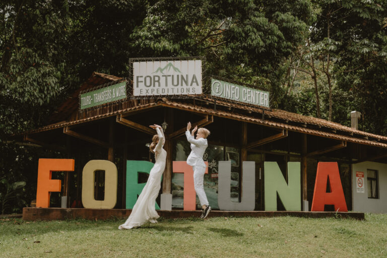 ABOUT US 13 La Fortuna Waterfall Elopement | Lindsey & Haylee