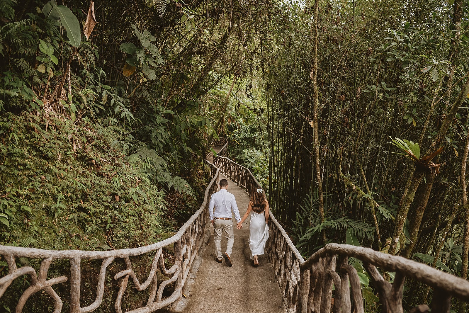 gardens nature park costa rica elopement