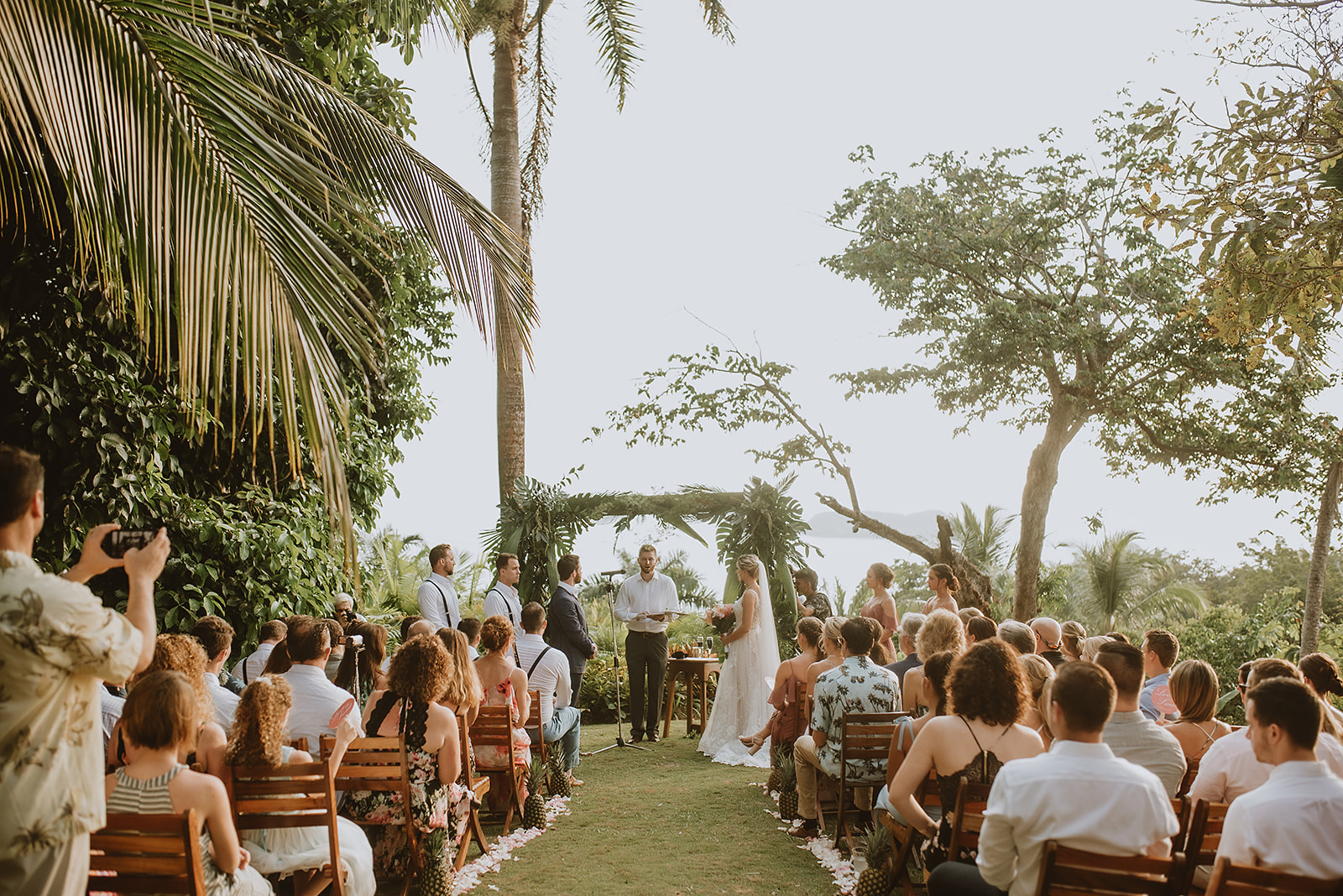 Hotel Costa Verde wedding in costa rica