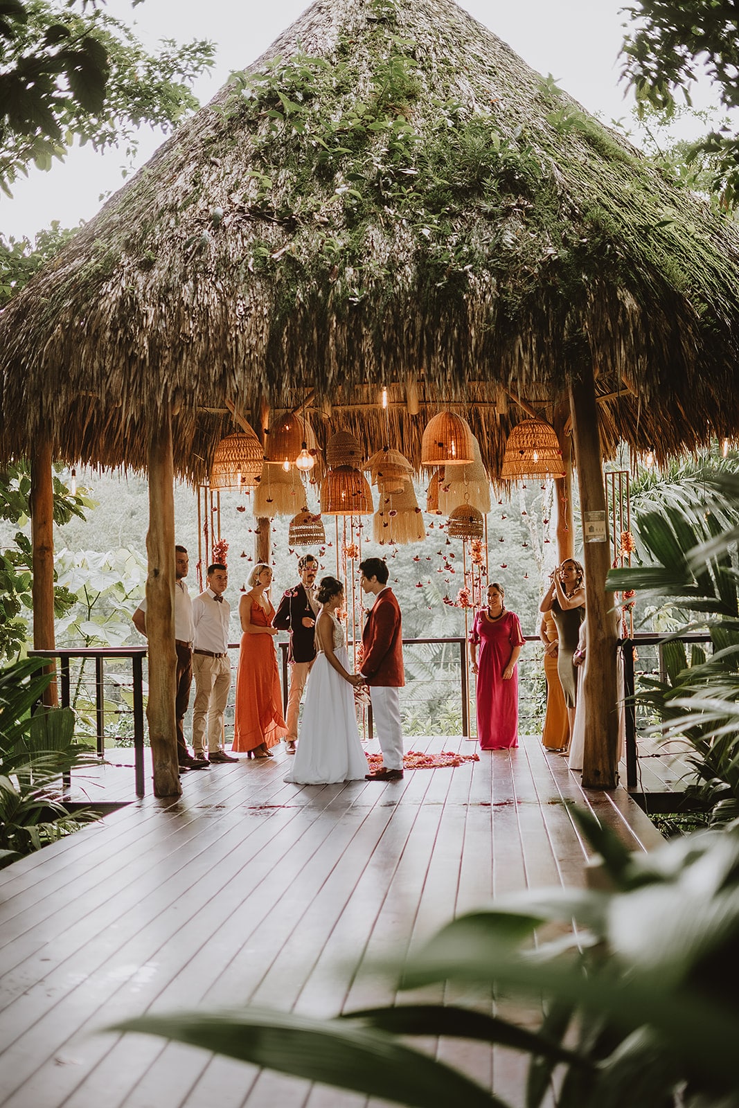 Los lagos costa rica intimate wedding