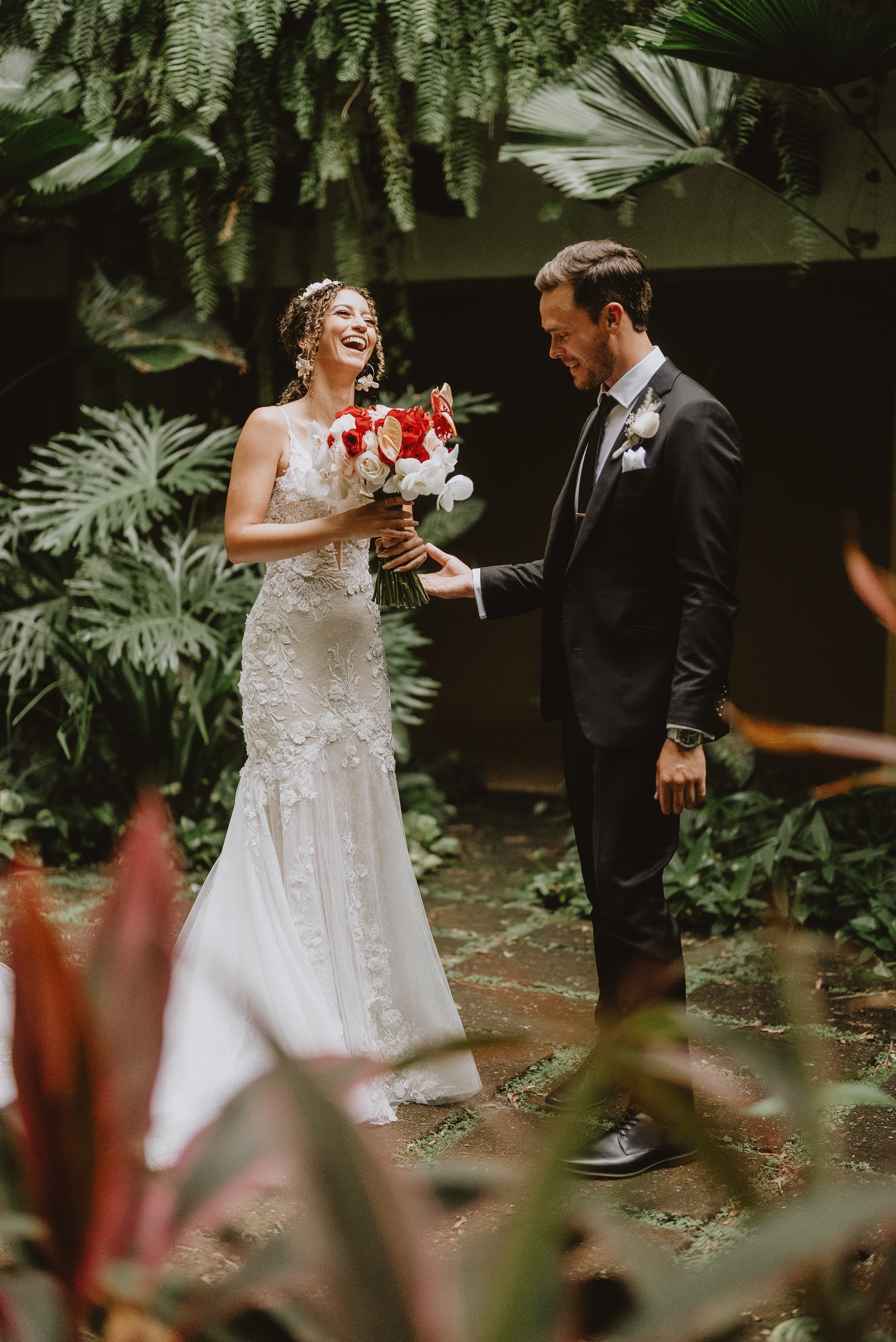 first look in the zen garden westin photography